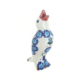 Blue Rose Polish Pottery Savannah Pie Bird