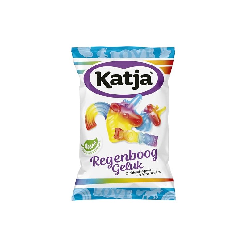 Katja Regenboog Geluk I Soft Sweet Fruit flavored Gummy Candy