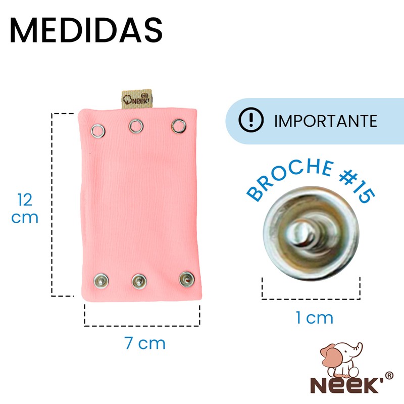 Neek Cotton | Set de 5 Extensores para Pañalero de