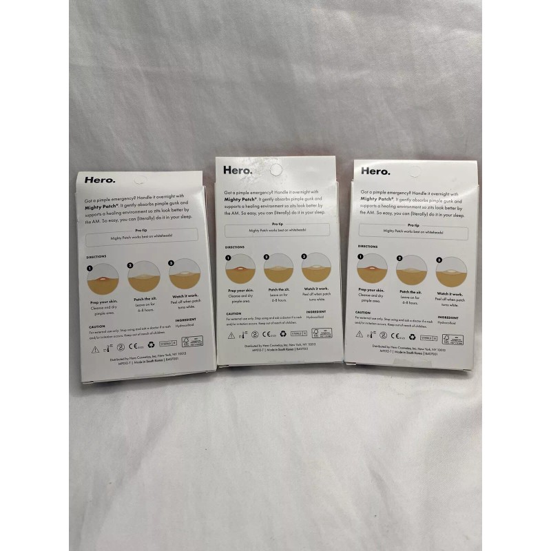 Original (3 Pack) Hero Cosmetics Mighty Patch The Original Acne