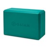 Gaiam Yoga Block - Supportive Latex-Free EVA Foam Soft Non-Slip