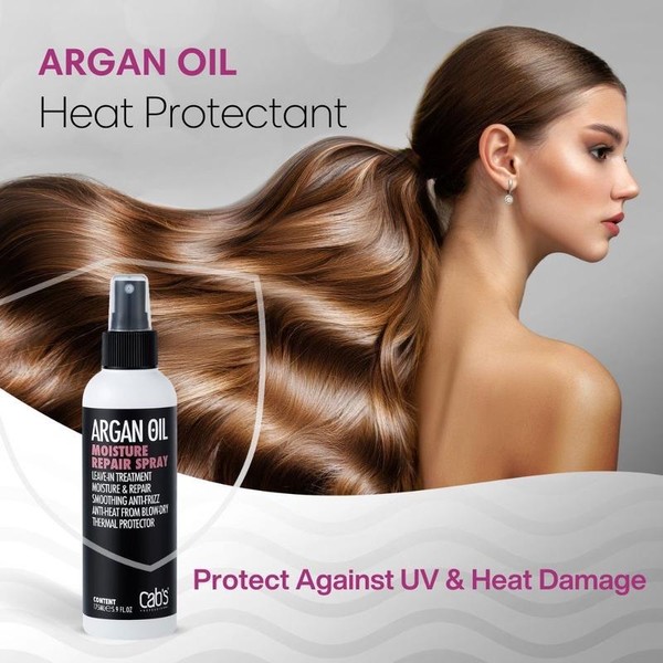 Moroccan Argan Oil Hair Spray - Thermal Protector, Heat Defense