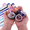 12 Rolls Washi Tape Set, Galaxy Purple Washi Tape Decorative