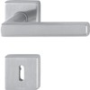 Hoppe Dallas Door Handle Set with Rosette BB Ward Lock