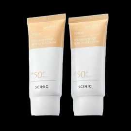 Cynic Scinic Enjoy Padeskip Tone-Up Sun Cream SPF50+ PA++++ 50g 2pcs / 싸이닉 엔조이 파데스킵 톤업 선크림 SPF50+ PA++++ 50g 2개