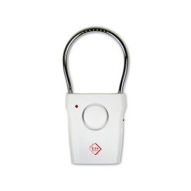 KH Security 100199 Electronic Door Handle Alarm Travel Pack of 14 x 6.8 x 1.5 cm White