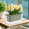 Self-Watering Indoor Planter, Indoor Planter Box, Garden Floral Cultivation Box