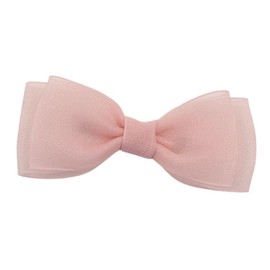 GOMINIMO Gauze Bow Hair Clip (Pink) OR7-30