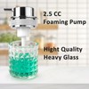 Soap Dispenser with Foam Pump Hand Lotion Dispenser Glass Antislip