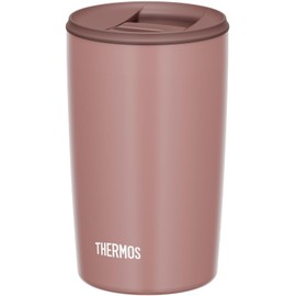 Thermos JDP-401 MBW Vacuum Insulated Tumbler with Lid, 13.5 fl oz (400 ml), Milk Brown