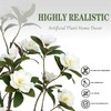 Artificial Magnolia Tree 5ft – Realistic Faux Plant with Adjustable