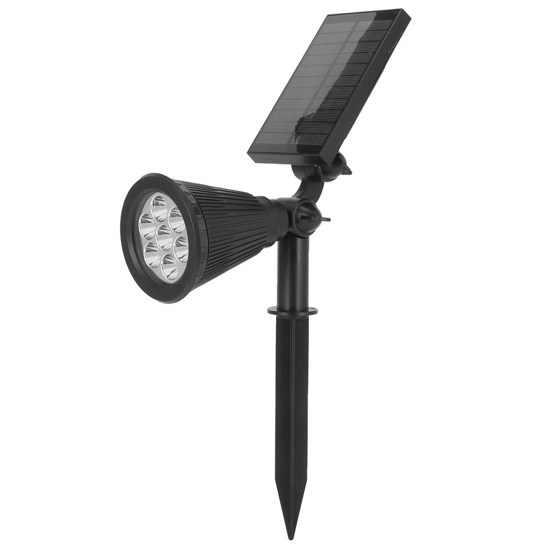 7LED Solar Light Intelligent Outdoor Garden Spotlight Lawn Lamp Landscape