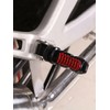 XDF Motorcycle Rear Passenger Foot Pegs Pedals Footrest Footpegs bicycle