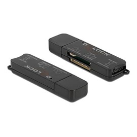 Delock SuperSpeed USB Card Reader for SD/Micro SD/MS Memory Cards
