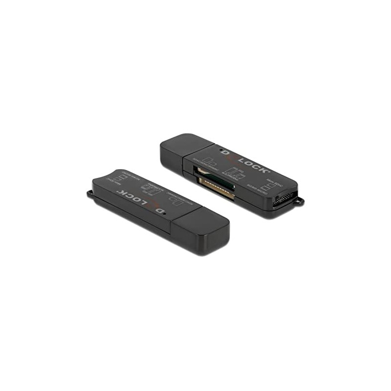 Delock SuperSpeed USB Card Reader for SD/Micro SD/MS Memory Cards