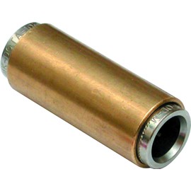 Brass Straight Connectors Metric Push-in Air Braking 6MM Pack Qty 5