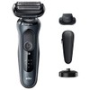 Brown Men's Shaver [3 Blades] (Noir Black) Braun Series 6 (Series 6) 60-N4200CS