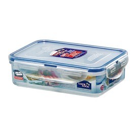 LOCK & LOCK Airtight Rectangular Food Storage Container with Removable Divider 18.60-oz / 2.32-cup