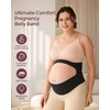 Momcozy Pregnancy Belly Band, CozySupport Ergonest Maternity Belly Band, Invisible