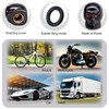 MEAJOO 4PCS Skull Style Tire Valve Stem Caps, with O