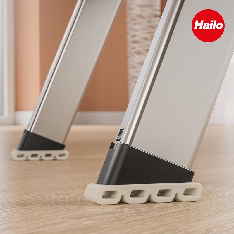 Hailo 9947-001 Easy Clix Interchangeable Feet for wood Set 2
