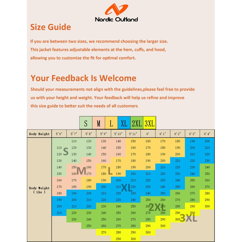 NORDIC OUTLAND Men's Waterproof Softshell Rain Jacket, Hooded Windbreaker with