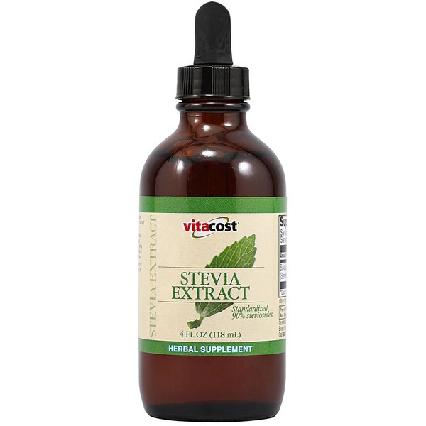 Vitacost Stevia Extract - 4 fl oz