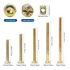 GDFYMI Crib Screws Replacement Set, Delta Crib Screws Hex Socket