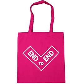 Hippowarehouse End To End Tote Shopping Gym Beach Bag 42cm x38cm, 10 litres