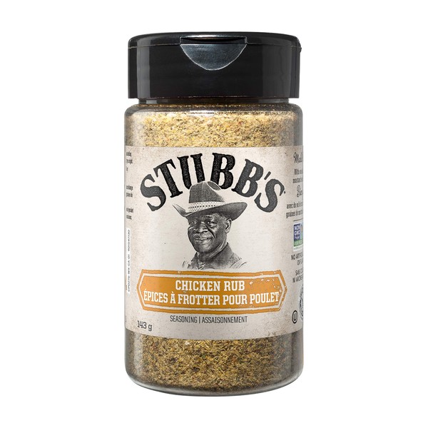 Stubb's, Spice Rub Seasoning, Chicken, 143g