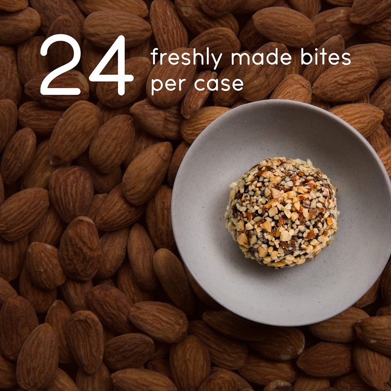 nomz Almond Energy Bites, Delicious & Healthy, Vegan-Friendly, Paleo, Great