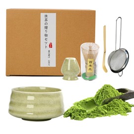 4. Matcha Tea Making Set - Handheld Matcha Starter Kit - Comfortable Use Japanese Tea Making Aid for Dormitory Kitchen Shop Apartment