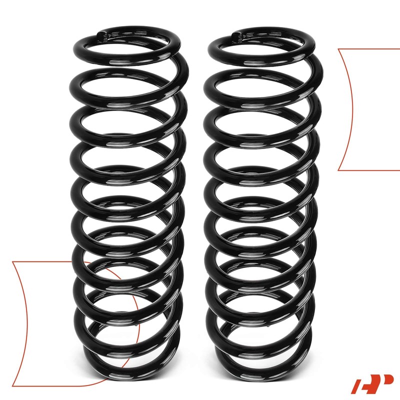 A-Premium 2Pcs Rear Suspension Coil Spring Set Compatible with Ford