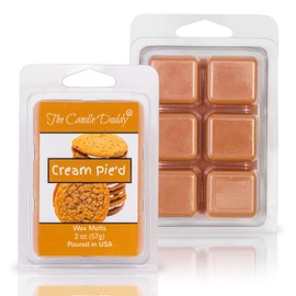 The Candle Daddy Cream Pie'd - Oatmeal Cream Pie Scented Melt - 1 Pack - 2 Ounces - 6 Cubes - Poured in USA