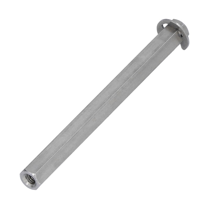 5Pcs Long Rod Nut Hex Coupling Female Threaded Straight Bar