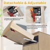 BAIDICE Soft Close Bottom Mount Drawer Slides 9 Inch Rails