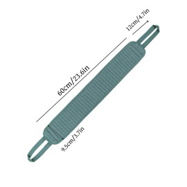 Lovgrin 1PCS Blue Back Scrubber for Shower,Body Exfoliator Helps Back Acne & Bacne, Shower Loofah Back Scrubber, Bath Brush & Shower Brush Alternative, Back Washer for Shower (32.3 X 3.5 in)