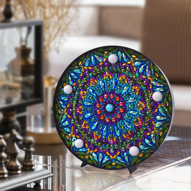 DIY Diamond Painting Night Light Special Shaped Mandala Diamond Painting