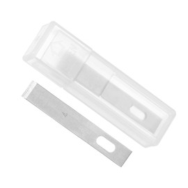 CoCud Craft Hobby Blades, #4 High-Speed Steel Replacement Cutting Carving Blade Refill Hobby Knife Blades Set with Storage Case - (Applications: for Art Scrapbooking DIY), 50-Pieces