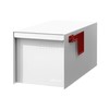 Adoorn Post Mount Mailboxes, 9.5 x 9.5 x 19.5 (HxWxD)