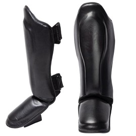 Mosby Shin Guards - Black - Size: L, Color: Black
