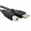 k one cable USB 2.0 Cable A Male to B Male 6 Ft. printer cable  for USB printer, black