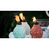 TIKI 1117064 Seaside Table Torch (3 Pack), 6", Glass