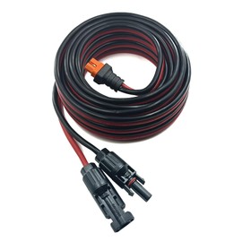 YIMIKEDAYA Solar Plug to XT60i Solar Cable 12AWG XT60I-F Solar Charging Cable for Ecoflow Powerstation Solar Generator (10AWG 6M)