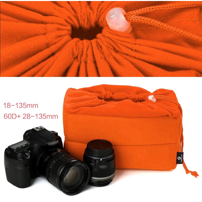 Koolertron Padded DSLR Camera Insert Shockproof Camera Bag Insert Camera