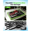 Magnetic Tool Mat & Holder | 12.8"x9.8" Flexible Magnetic Tray