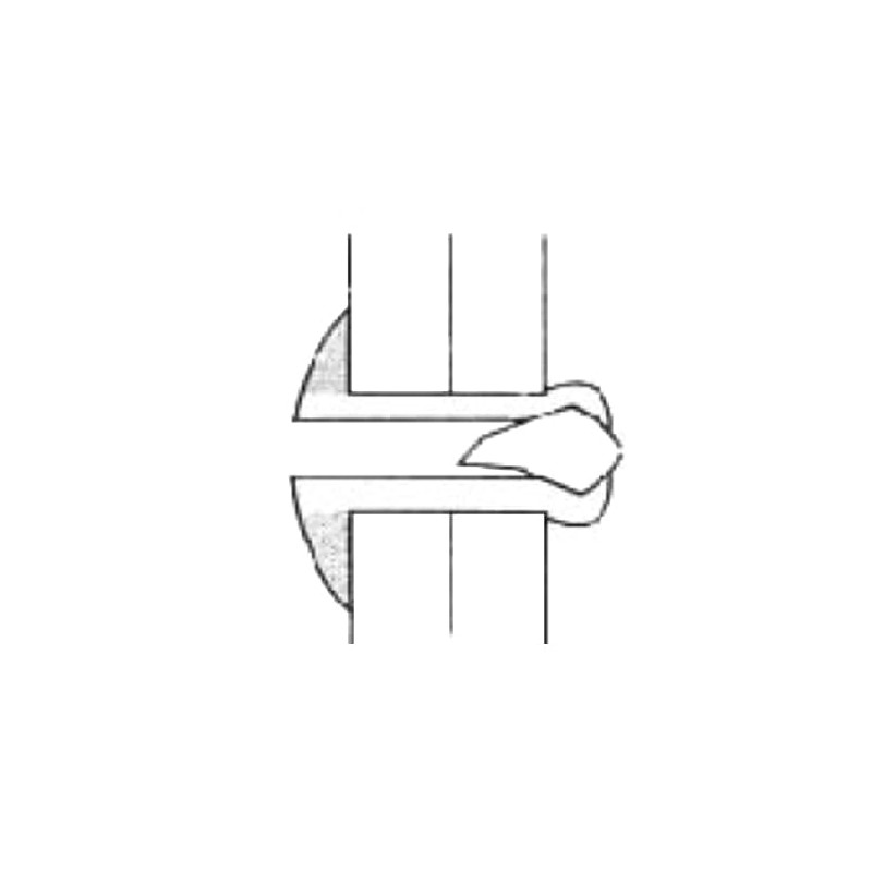 esuko 3.2-6.4 mm/6.4 mm Blind Rivets (Pack of 25) ea527bs – A