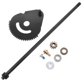 Tektall 938-05078 Steering Rod Shaft with Bushing & 617-04094 Steering Gear Kit for MTD/Troy-Bilt/Craftsman Lawn Mower - Contain 941-0656A 741-0656A 948-0389 731-1309 Bushing Kit