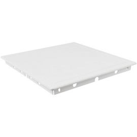 HVAC OV 12 x 12 Inch White Square ABS Plastic Plumbing Access Panel - Indoor Wall Access Door for HVAC, Wall, Ceiling, and Drywall with Door - Opening Box Door Cover - Easy to Install