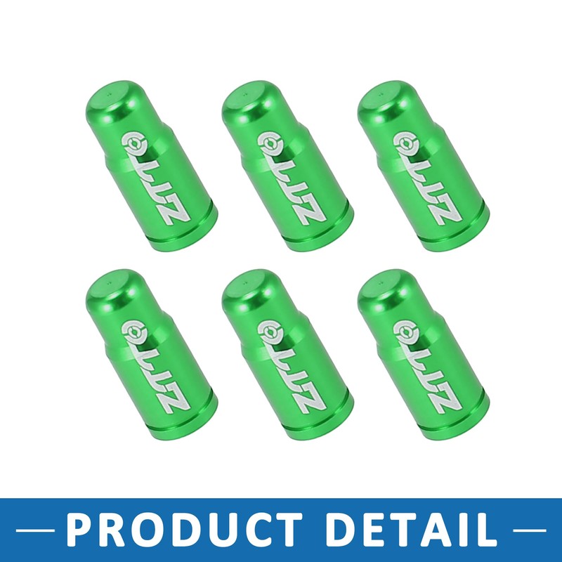 A ABSOPRO Tire Valve Caps Dust Covers for Bicycle Road